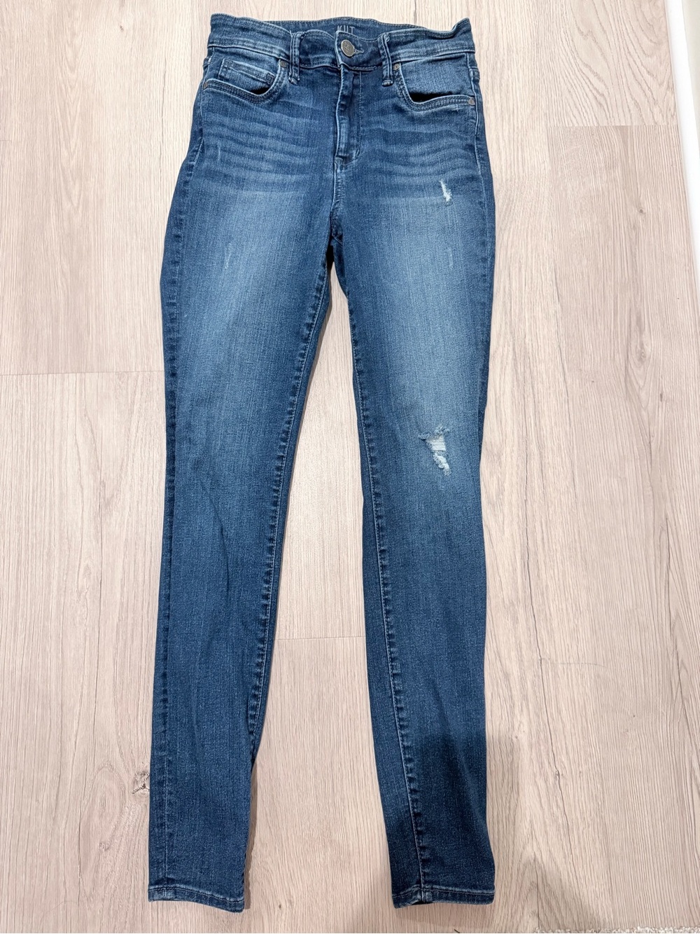 Kut from the Kloth High-Rise Skinny Jeans - Blue